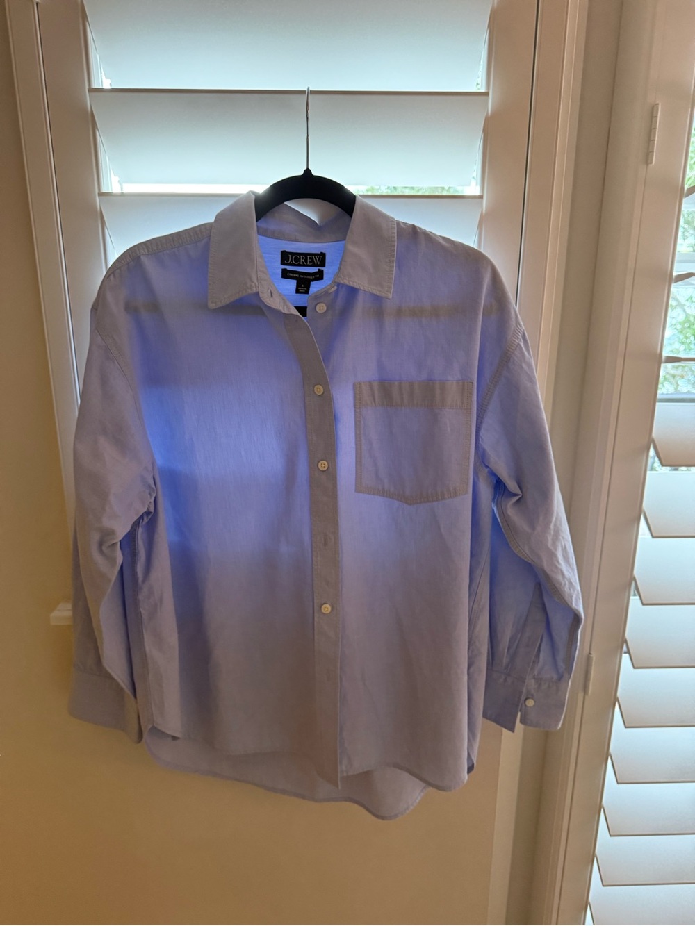 Jcrew Oversized Etinette shirt - Picture 7 of 9